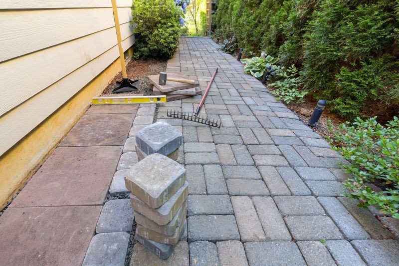 Backyard Concrete Paving