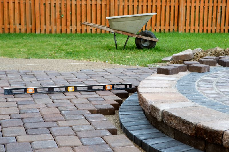 Backyard Concrete Paving